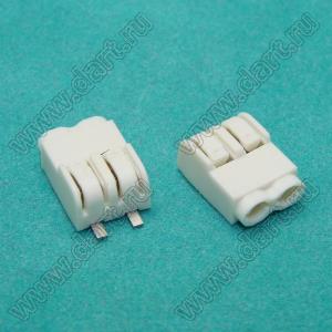 SMD452 (MX158-2P, 1041880210) клеммник (клеммник) для поверхностного монтажа 2 конт.