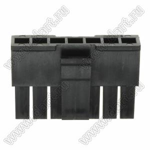 3000HF-07P-1 (Micro-Fit 3.0™ MOLEX 043645-0700) колодка на кабель (розетка) однорядная, шаг 3,0 мм; 7 конт.; шаг 3,0мм; 7-конт.