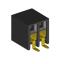 2207BR-04G-SM (C6813-04BDGHNTR) розетка прямая двухрядная с боковым входом на плату для поверхностного (SMD) монтажа; шаг 2.00x2.00мм; 4-конт.