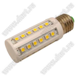 44L-WW-5050-9W-corn лампа светодиодная "кукуруза"; 44 LED 5050; цвет излучения теплый белый; P=9Вт; E27