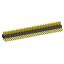 2199R00-72G-301523 вилка штыревая открытая угловая двухрядная на плату для монтажа в отверстия, шаг 1,27 x 1,27 мм, 2x36конт.