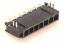 3000WR-S-F-07P (Micro-Fit 3.0™ MOLEX 043650-0709) вилка на плату однорядная угловая SMD с защелками в плату шаг 3,0 мм; 7 конт.; шаг 3,0мм; 7-конт.