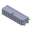 3000WR-S-F-2X11P (Micro-Fit 3.0™ MOLEX 043045-2206) вилка на плату двухрядная угловая SMD с защелками в плату; шаг 3,0мм; 2x11-конт.