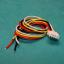 22AWG-(А2501-04Н, CHU-04) 300mm сборка кабельная красный/черный/белый/желтый 300м с 4-конт. разъемом шаг 2,5мм; 4-конт.