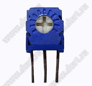 3323V-204 (200K) резистор подстроечный, однооборотный; R=200кОм