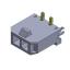 3000WV-S-F-02P (Micro-Fit 3.0™ MOLEX 043650-0221) вилка на плату однорядная прямая SMD с защелками в плату шаг 3,0 мм; 2 конт.; шаг 3,0мм; 2-конт.