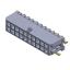 3000WR-S-2X10P (Micro-Fit 3.0™ MOLEX 043045-2009, MF30-SHE1-20) вилка на плату двухрядная угловая SMD; шаг 3,0мм; 2x10-конт.