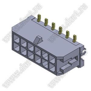 3000WV-S-F-2xXXP (Micro-Fit 3.0™ MOLEX 043045-XX15)