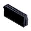 3000HM-2x12P-1 (Micro-Fit 3.0™ MOLEX 43020-2400, MF30-HMD1-24, 5561-24, MMF 2x12 F, MF3-24F, WW300-M2x12) колодка на кабель (вилка) двухрядная с защелками в панель; шаг 3,0мм; P 3,00мм; 2x12-конт.