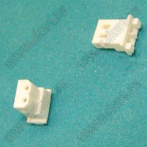 A2502-02Y (5264-2Y, MOLEX 50375023) корпус розетки однорядной на кабель; шаг 2,50мм; 2-конт.
