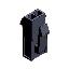 3000HM-2x01P-1 (Micro-Fit 3.0™ MOLEX 43020-0200, MF30-HMD1-02, 5561-02, MMF 2x1 F, MF3-2F, WW300-M2x1) колодка на кабель (вилка) двухрядная с защелками в панель; шаг 3,0мм; P 3,00мм; 2x1-конт.
