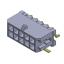 3000WR-S-2X05P (Micro-Fit 3.0™ MOLEX 043045-1009, MF30-SHE1-10) вилка на плату двухрядная угловая SMD; шаг 3,0мм; 2x5-конт.