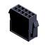 3000HM-2x05P-1 (Micro-Fit 3.0™ MOLEX 43020-1000, MF30-HMD1-10, 5561-10, MMF 2x5 F, MF3-10F, WW300-M2x5) колодка на кабель (вилка) двухрядная с защелками в панель; шаг 3,0мм; P 3,00мм; 2x5-конт.