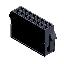 3000HM-2x08P-1 (Micro-Fit 3.0™ MOLEX 043020-1600, MF30-HMD1-16, 5561-16, MMF 2x8 F, MF3-16F, WW300-M2x8) колодка на кабель (вилка) двухрядная; шаг 3,0мм; 2x8-конт.