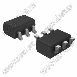 ATtiny5-TSHR (SOT23-6) микросхема 8-битный AVR микроконтроллер; 512B (FLASH); 12МГц; Uпит.=1,8...5,5В; -40...+85°C