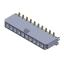 3000WV-S-F-10P (Micro-Fit 3.0™ MOLEX 043650-1021) вилка на плату однорядная прямая SMD с защелками в плату шаг 3,0 мм; 10 конт.; шаг 3,0мм; 10-конт.