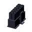 3000HF-2x06P-1 (Micro-Fit 3.0™ MOLEX 043025-1200, MF30-HFD1-12, 5560-12) колодка на кабель (розетка) двухрядная; шаг 3,0мм; 2x6-конт.