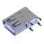 US01-213ST (US01-337, US01-367, DS1095-01) розетка USB2.0 на плату для выводного монтажа угловая вертикальные тип A
