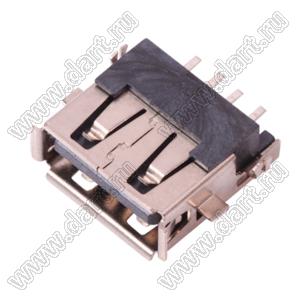 US01-564 розетка USB2.0 на плату SMD тип A