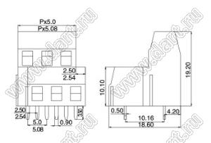 KF127A-5.08 (DG127A-5.08) серия