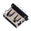 US10-092 розетка USB2.0 на плату SMD тип A
