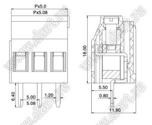 KF129L-5.08 серия