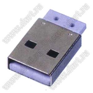 US01-455 вилка USB2.0 на плату SMD тип A