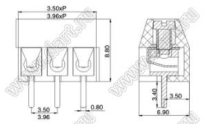 KF396-3.96 серия