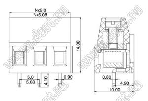 KF128L-5.08 серия