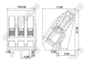 KF104-5.08 (DG104-5.08) серия