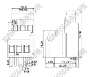 KF129B-5.08 серия