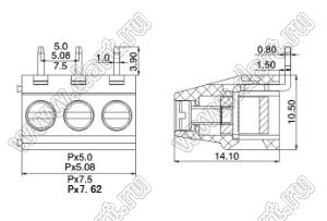 KF128R-5.08 серия