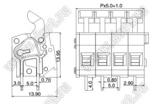 KF242R-5.0-2 (DG242R-5.0) серия