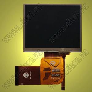 BLKD035C-1-TP дисплей TFT RGB; 320*240пикс.; актив. обл. 70,08x52,56мм; 12_00