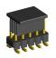 2213SM-10G-6036-CP вилка открытая прямая двухрядная приподнятая с направляющими на плату для поверхностного (SMD) монтажа с захватом; шаг 2,54 x 2,54 мм; (2x5) конт.; шаг 2,54мм; P 2,54мм; 2x5-конт.; P=2,54мм