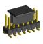 2213SM-14G-6036-CP вилка открытая прямая двухрядная приподнятая с направляющими на плату для поверхностного (SMD) монтажа с захватом; шаг 2,54 x 2,54 мм; (2x7) конт.; шаг 2,54мм; P 2,54мм; 2x7-конт.; P=2,54мм