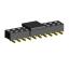 2207SM-20G-24-PCP розетка прямая двухрядная на плату для поверхностного (SMD) монтажа с захватом; шаг 2,00 x 2,00 мм; (2x10) конт.