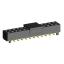 2214SM-26G-62-PCG розетка двухрядная прямая с направляющими на плату для поверхностного (SMD) монтажа с захватом; 26-конт.; P=2,54мм