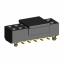2214SM-14G-62-PCG розетка двухрядная прямая с направляющими на плату для поверхностного (SMD) монтажа с захватом; 14-конт.; P=2,54мм