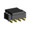 2207SM-08G-24-PCP розетка прямая двухрядная на плату для поверхностного (SMD) монтажа с захватом; шаг 2,00 x 2,00 мм; (2x4) конт.