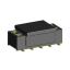 2214SM-10G-37D-PCP розетка двухрядная прямая на плату для поверхностного (SMD) монтажа с захватом; P=2,54мм