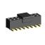 2207SM-16G-45-PCP (2x8) (PBD2-16SM, Molex 78788-1623) розетка прямая двухрядная на плату для поверхностного (SMD) монтажа с захватом; P=2.00x2.00; 16-конт.