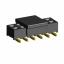 2207SM-12G-24-PCP розетка прямая двухрядная на плату для поверхностного (SMD) монтажа с захватом; шаг 2,00 x 2,00 мм; (2x6) конт.