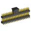 2208SMDI-36G-3090-CP вилка открытая прямая двухрядная приподнятая на плату для поверхностного (SMD) монтажа с захватом; шаг 2,00 x 2,00 мм; (2x18) конт.