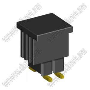 2208SM-04G-4027-CP (PLD2-2x2SMD, Molex 87759-0464) вилка открытая прямая двухрядная на плату для поверхностного (SMD) монтажа с захватом; P=2.00x2.00; 4-конт.