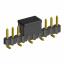 2210SM-10G-B1-CP вилка открытая прямая однорядная на плату для поверхностного (SMD) монтажа с захватом; шаг 2,00 x 2,00 мм; (1x10) конт.