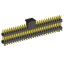 2208SMDI-54G-3090-CG вилка открытая прямая двухрядная приподнятая с направляющими на плату для поверхностного (SMD) монтажа с захватом; шаг 2,00 x 2,00 мм; (2x27) конт.