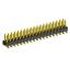2208SM-38G (PLD2-2x19SMD, Molex 87759-4014) вилка SMD прямая двухрядная, шаг 2,0 мм, 2х19конт.; P=2.00x2.00; 38-конт.