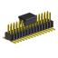 2199SB-030G-SM-3025-CP вилка штыревая открытая прямая двухрядная на плату для поверхностного (SMD) монтажа с захватом; шаг 1,27 x 1,27 мм; (2x15) конт.