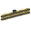 2208SMDI-68G-3090-CG вилка открытая прямая двухрядная приподнятая с направляющими на плату для поверхностного (SMD) монтажа с захватом; шаг 2,00 x 2,00 мм; (2x34) конт.
